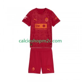 Valencia CF Bambino Maglia Trasferta 2025/2026 Manica Corta